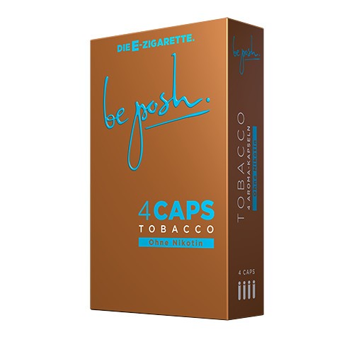 CAPS Tabak Geschmack mit und ohne Nikotin